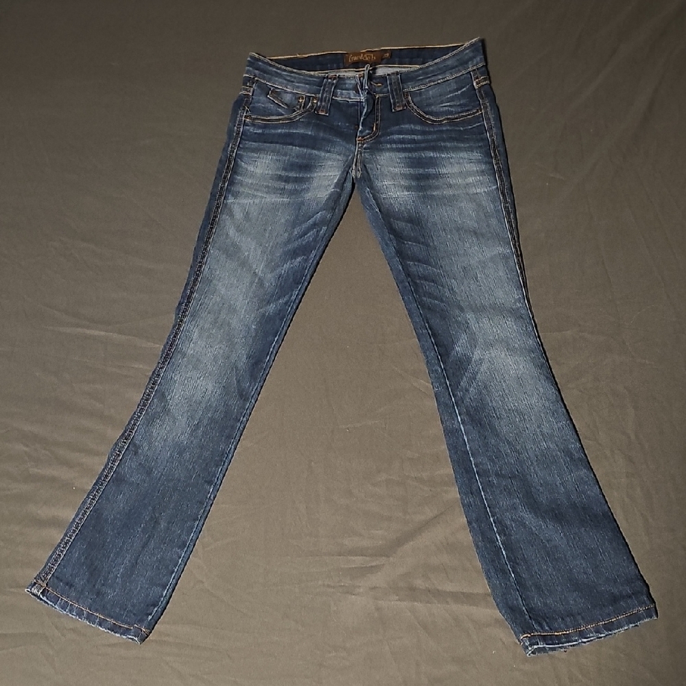 Women's Blue Jeans - Classic Mid Wash Denim